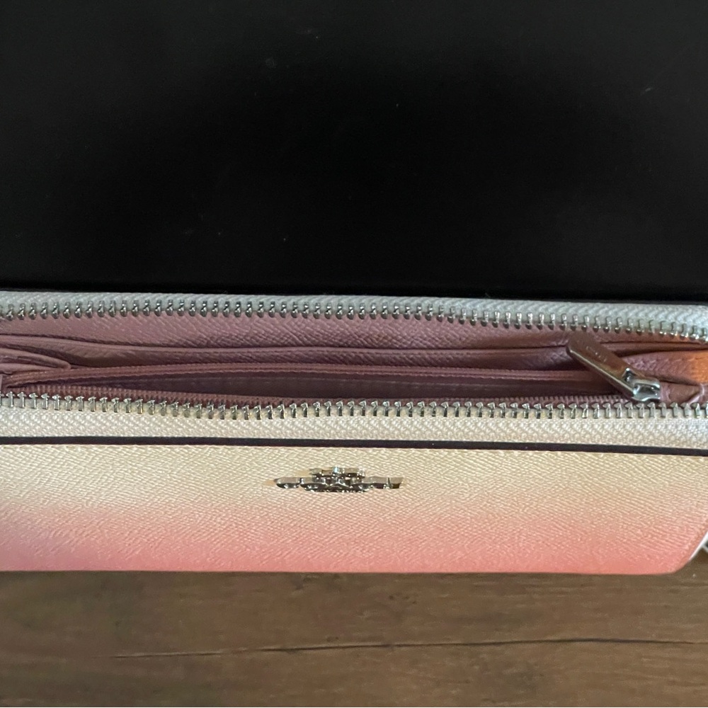 Coach Pink Gradient Wallet - Picture 7 of 7